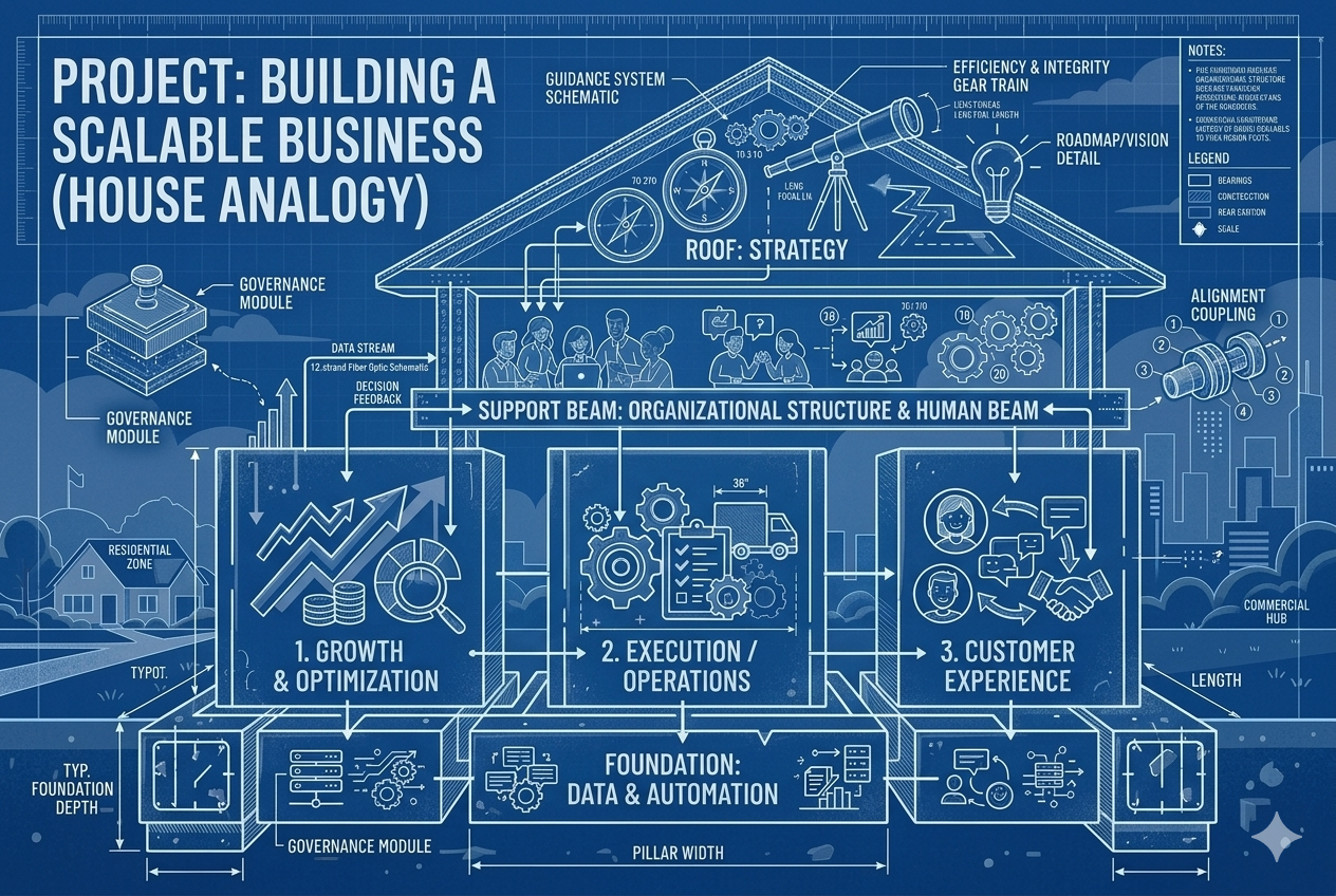 Building a Scalable Business Is Just Like Building a Strong House