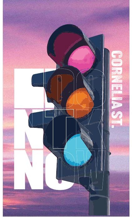 Cornelia St. — Typographic Poster